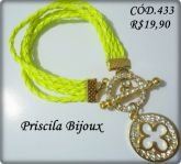 Pulseira Amarelo Neon